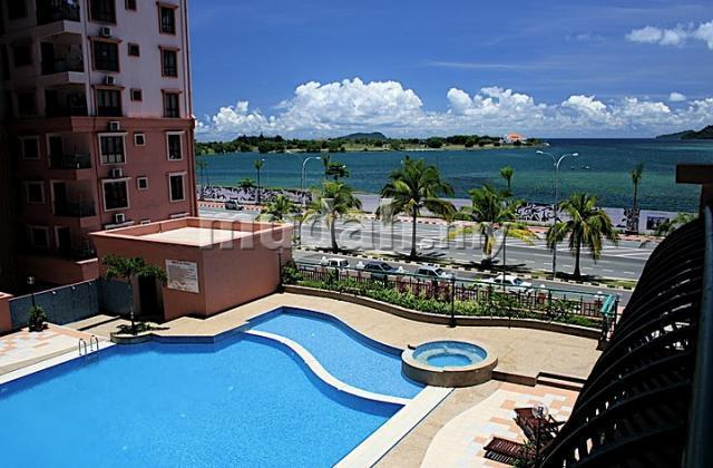 Dorcas Service Apartment - Marina Court Kota Kinabalu Bagian luar foto